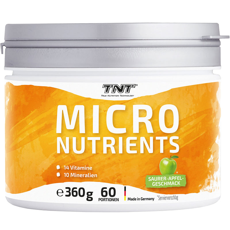 Multi Vitamin Of Tnt | Magnesium, Vitamin C, Zinc, Selenium, Copper Chrome, Biotin, Vitamin D, Vitamin B12 | High Dose For Everyday Use, Sports, Fitness And Bodybuilding | 360G Container ‚ Sour Apple Flavor - NewNest Australia