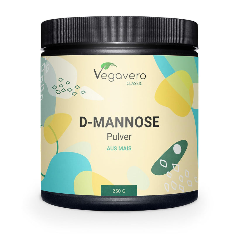 D-MANNOSE powder 250 g Vegavero ® | Purely plant-based & natural | Laboratory tested and GMO-free | With measuring spoon | Optimal solubility | Vegan - NewNest Australia