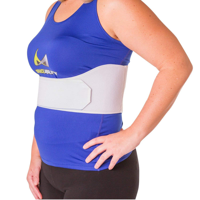 Braceability Rib Injury Binder Belt | Rib Cage Protective Wrap For Women To Support Painful Or Squashed Ribs, Sternum Injuries (Female - For Chest Circumference 34 To 60) - NewNest Australia