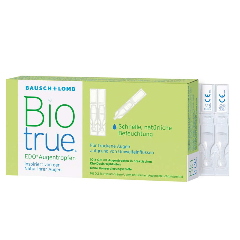 Bausch + Lomb Biotrue eye drops EDO, pack of 1 (10 x 0.5 ml) - NewNest Australia