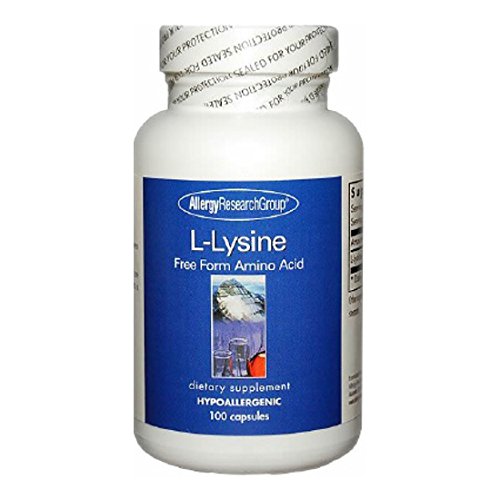 Allergy Research Group L-Lysine 500mg 100 veg. Capsules - NewNest Australia