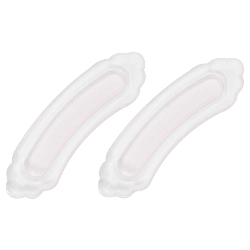 FOOT PETALS Heavenly Heelz Technogel Soft Dot Heel Pad Grips 1 Pair Pink/Clear, Clear and Pink, One Size - NewNest Australia
