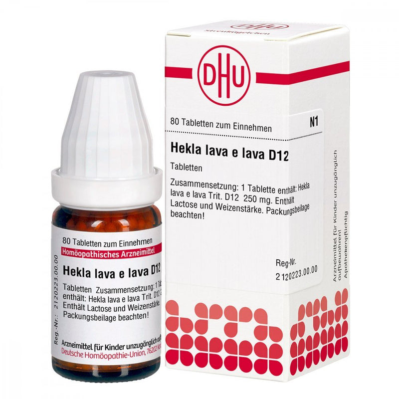 DHU Hekla lava e lava D12, 80 tablets - NewNest Australia