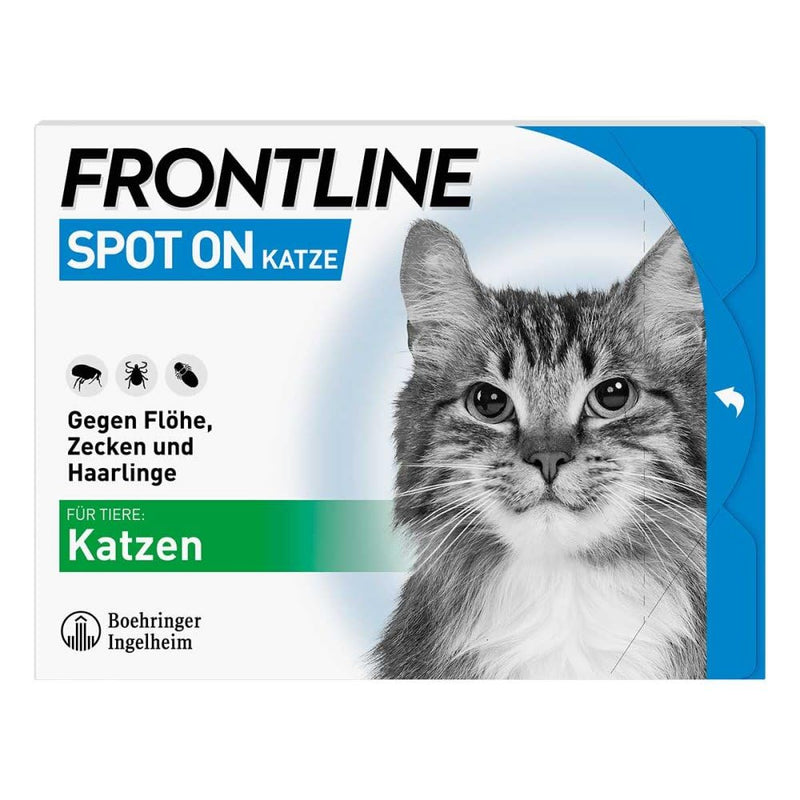 FRONTLINE SPOT ON against ticks and fleas for cats 6 pieces. - NewNest Australia