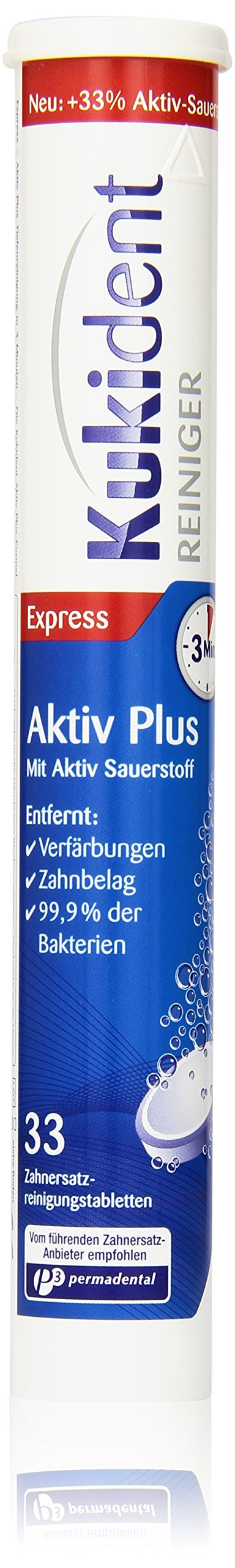 Kukident Active Plus, 33 tabs - NewNest Australia