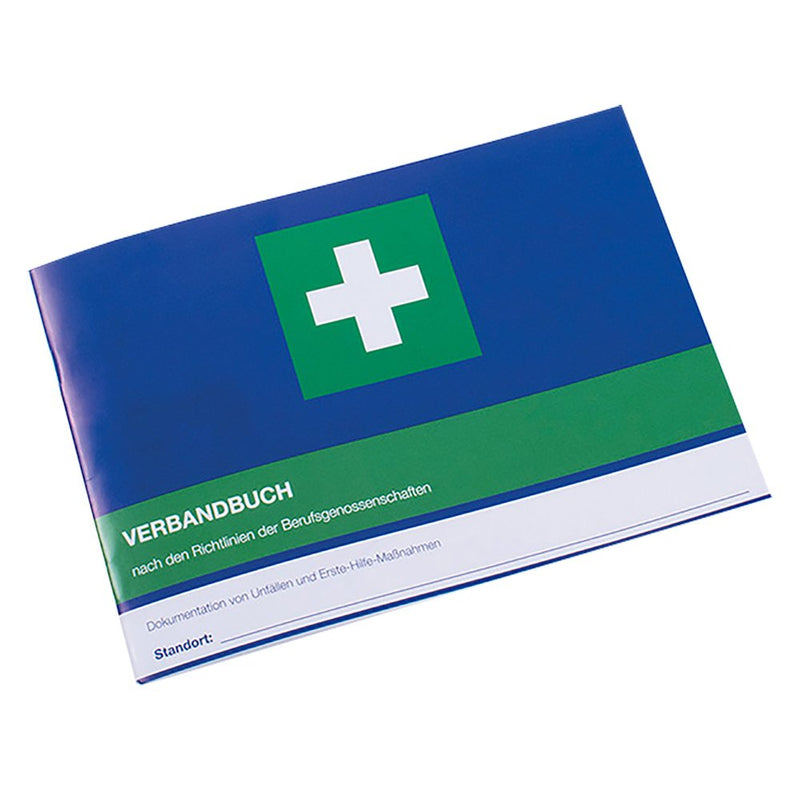 Actiomedic First Aid Book Din A5, 40 Pages, Manual For First Aid Documentation With Form Print, Accident Book For Work, School, Office, First Aid Book For Recording First Aid, Pack Of 1 - NewNest Australia