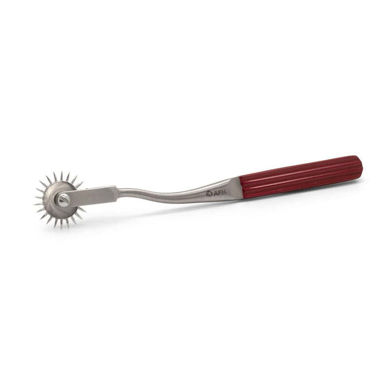 serrated wheel | nerve wheel | Needle wheel | Wartenberg | Sensitivity test | Neurotest | STAINLESS STEEL | color metallic | red - NewNest Australia