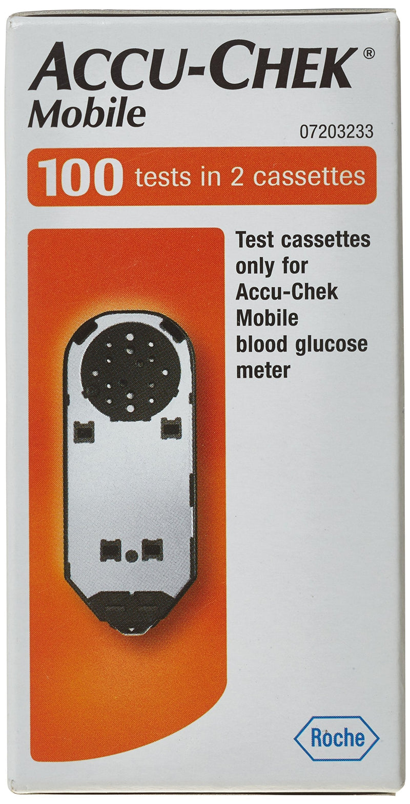 ACCU-CHEK mobile test cassette (pack of 100) - NewNest Australia