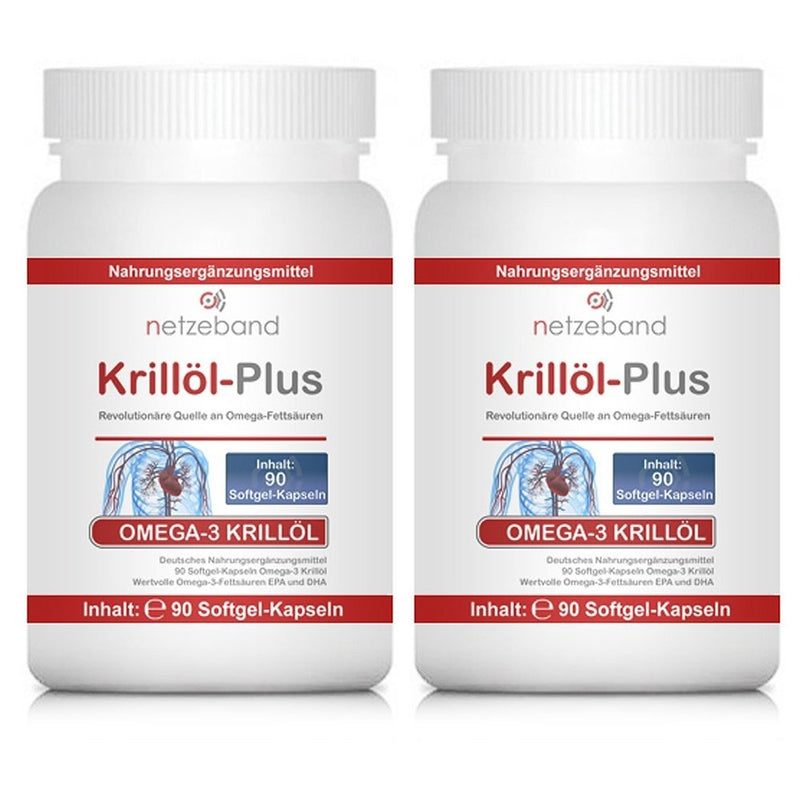 Krill Oil 180 Capsules Premium Krill Oil Omega 3,6,9 and Astaxanthin Maximum Values (2x90) - NewNest Australia