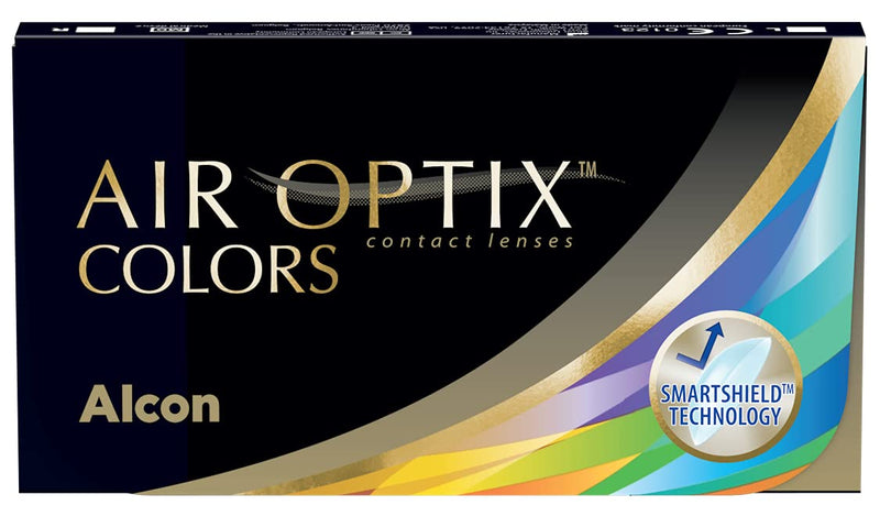 Air Optix Colors True Sapphire monthly lenses soft, 2 pieces, BC 8.6 mm, DIA 14.2 mm, -5 diopters -5.0 diopters - NewNest Australia