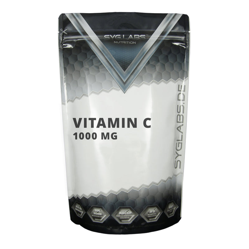 Syglabs Vitamin C 1000mg, with rosehip and bioflavonoids - 500 tablets - NewNest Australia