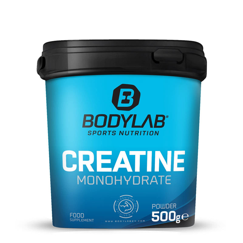 Bodylab24 Creatine Powder, 100% Monohydrate Powder, Highest Purity For Muscle Growth, Premium Quality, 500 g Container - NewNest Australia