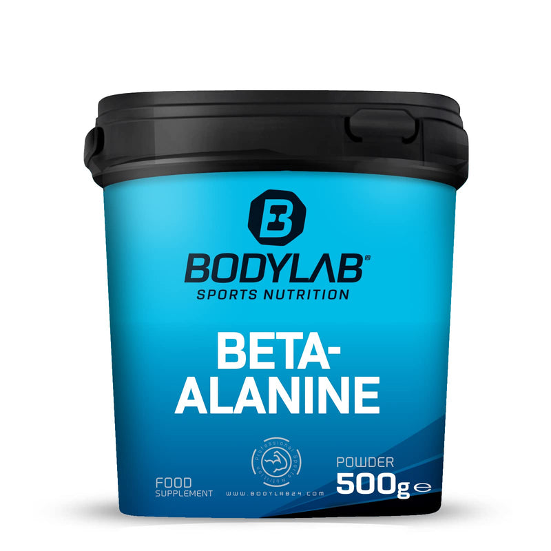 Bodylab24 Beta-Alanine Powder 500g, 100% pure beta-alanine powder, without any other additives, high-quality sports nutrition for performance improvement - NewNest Australia