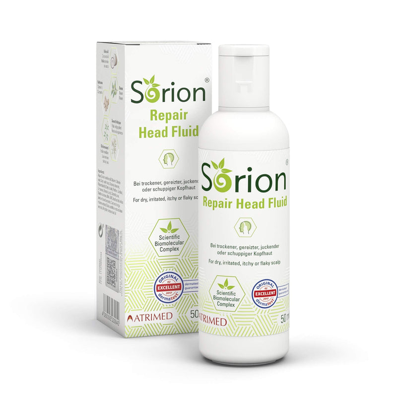 Sorion Head Fluid - for intensive regeneration of skin irritations, redness, dandruff and itching (50 ml) - NewNest Australia