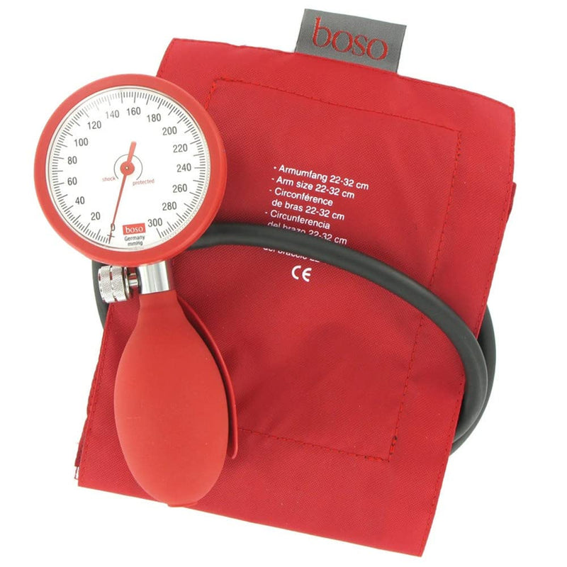boso Clinicus II with Velcro cuff, diameter 60 mm, red, 1 piece - NewNest Australia