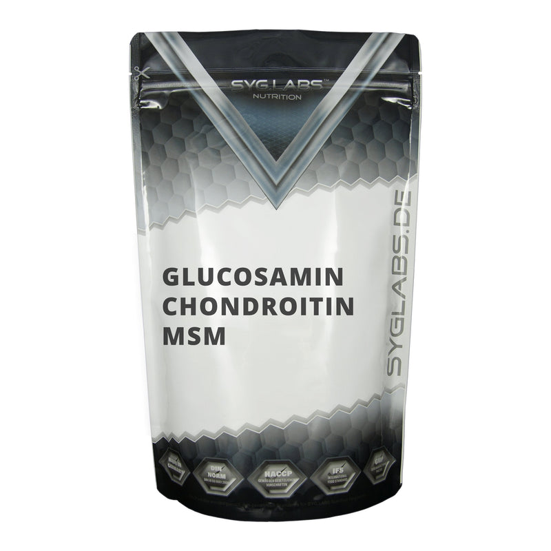Glucosamine Chondroitin MSM + Vitamin C high dose - 500 tablets for 4 months single - NewNest Australia