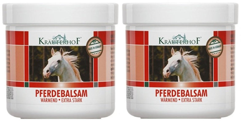 Kräuterhof horse balm extra strong 250 ml pack of 2 (2 x 250 ml = 500 ml) - NewNest Australia