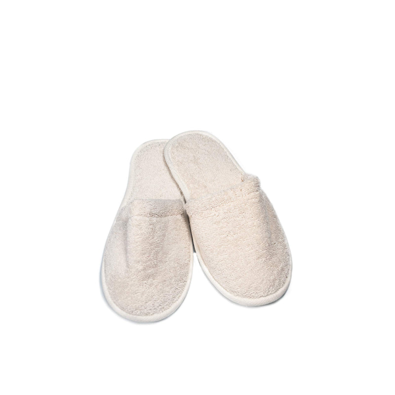 Eco Bath London Natural Terry Slippers - NewNest Australia
