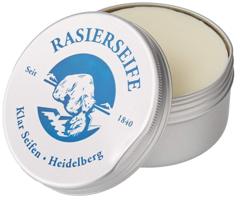 Klar soap shaving soap lemongrass, 110 g - NewNest Australia