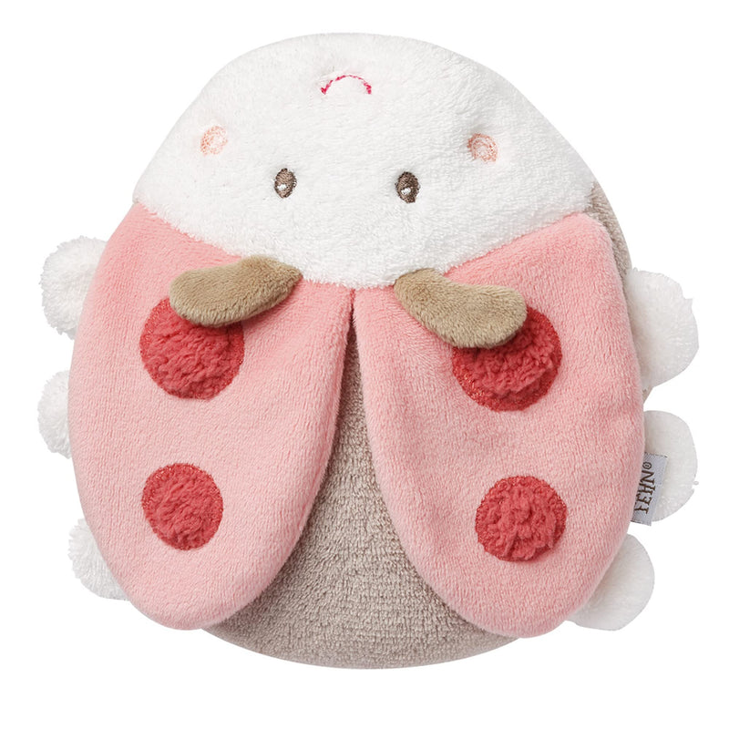 Fehn Cherry Stone Pillow Baby Beetle - Soothing Heat Pillow And Cold Pillow For Babies And Children From 0+ Months - Grain Pillow For Oven - Cherry Stone Pillow As A Baby Gift For Birth - NewNest Australia