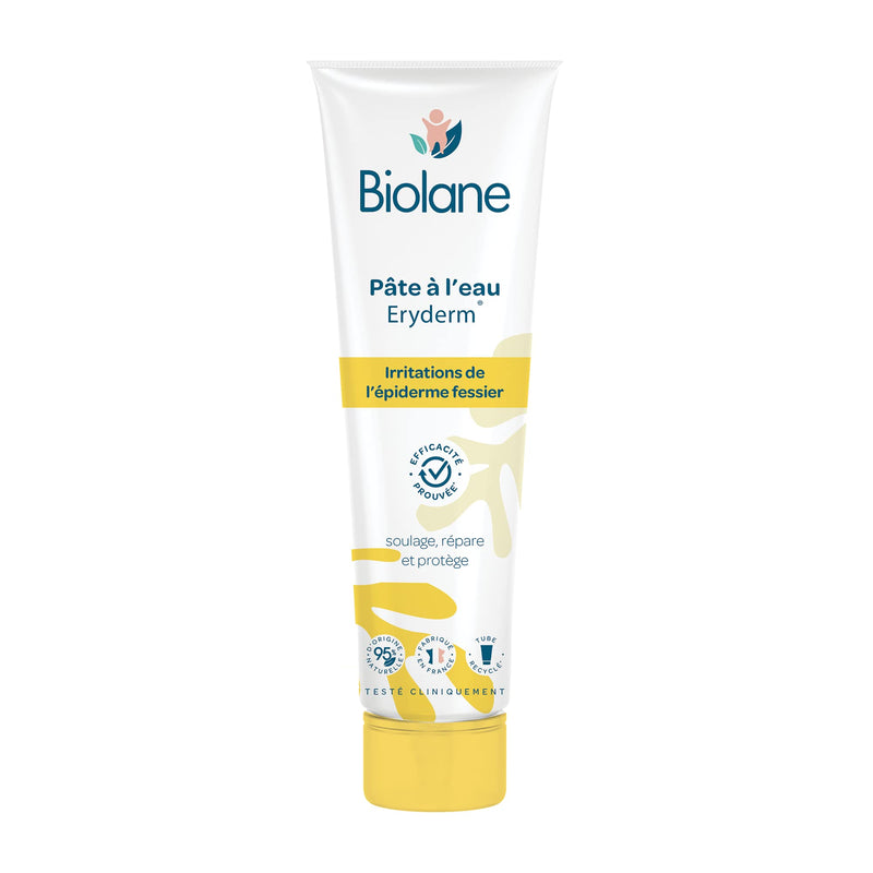 BIOLANE - Eryderm Water Paste – Baby – New Packaging – Relief, Repairs – Irritations, Redness – Epidermis Buttocks – 75ml – Made in France - NewNest Australia