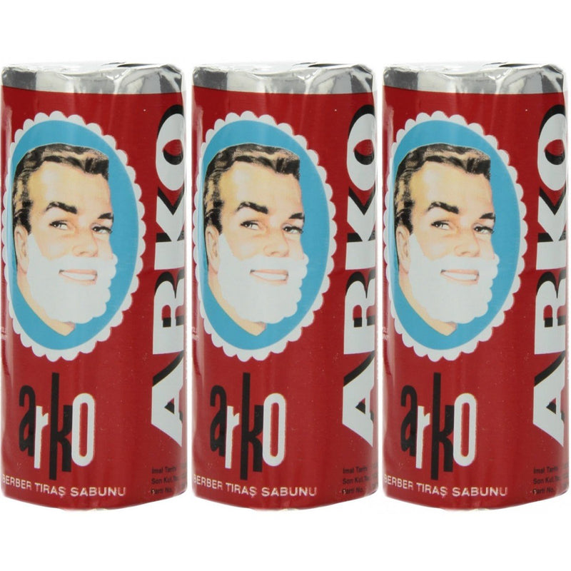 Rusty Bob - Original Traditional Arko-nem shaving soap, shaving cream [after shave][shaving water] shaving foam - 3 pieces of Arko shaving soap - NewNest Australia