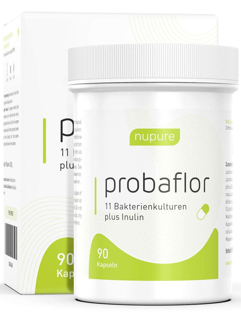 Nupure Probaflor, 11 Active Bacterial Cultures Plus Inulin - NewNest Australia