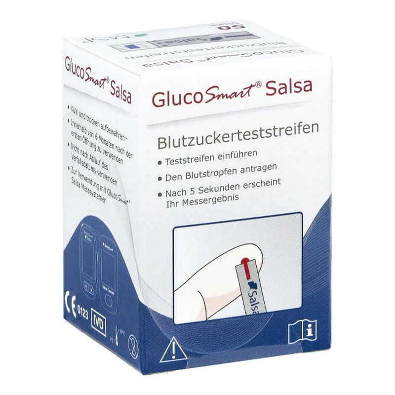 Glucosmart Salsa blood sugar test strips can - NewNest Australia