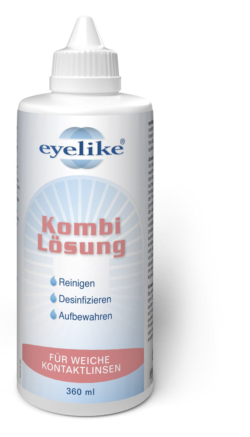 Eyelike combination solution 6x 360ml for soft contact lenses - NewNest Australia