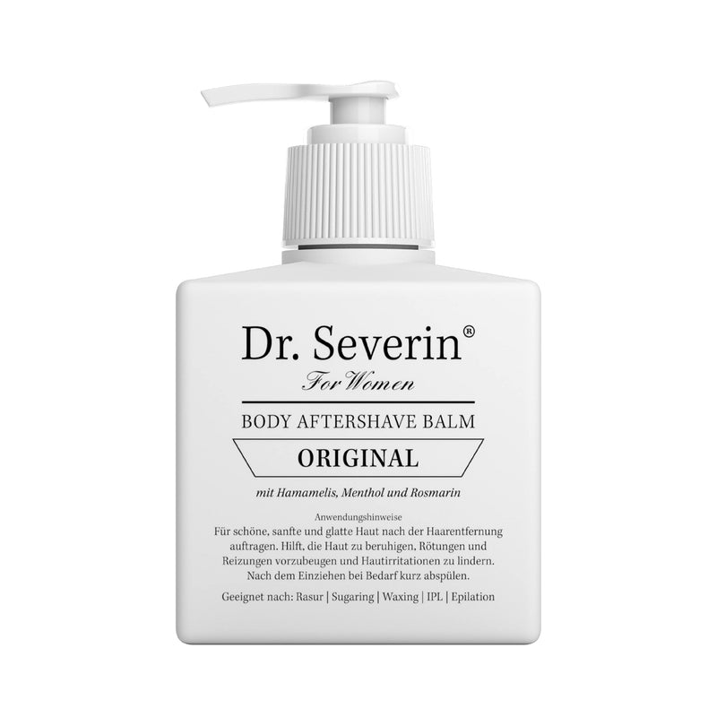 Dr. Severin® Women Original After Shave Balm I Against Razor Pimples & Redness I Shaving Epilation Waxing Sugaring I 200 ml pump dispenser - NewNest Australia