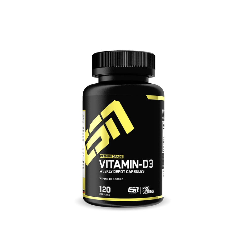 ESN Vitamin D3, 120 capsules, high dose vitamin D - NewNest Australia