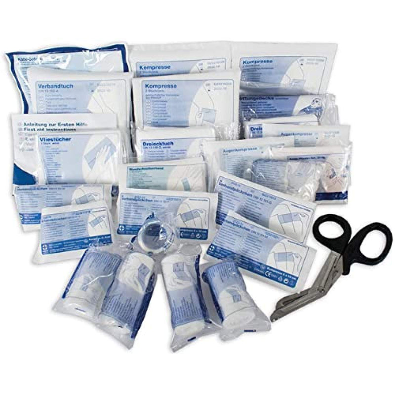 Actiomedic First Aid Refill Pack According To Din 13 157, Refill Set For First Aid Kit & Cabinet With Multilingual Labeling, Emergency Medical Equipment, 24 X 16 X 6 Cm - NewNest Australia