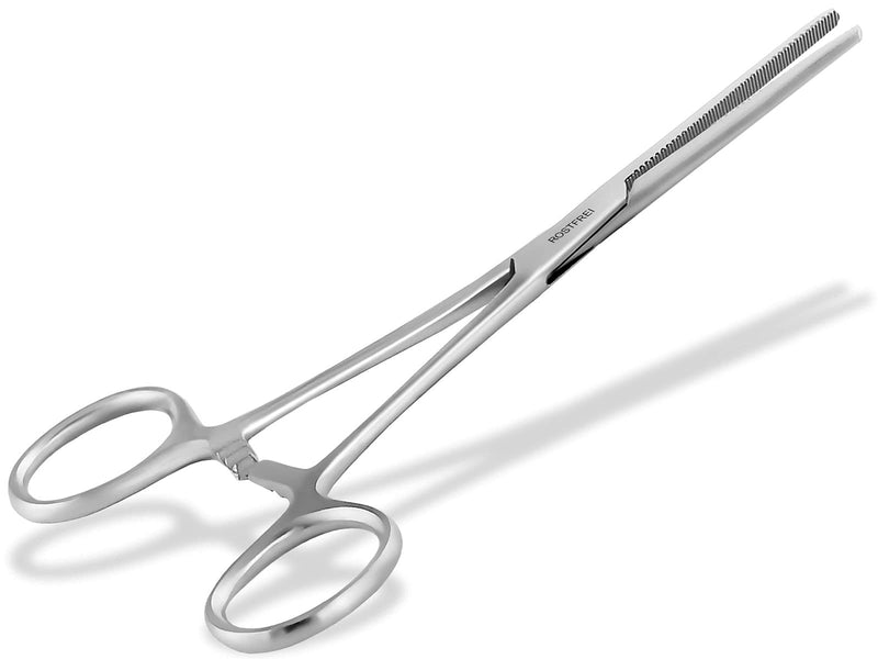 Screw clamp hobby clamp 18 cm fine internal teeth made of stainless steel hook remover fishing workshop tool silver - NewNest Australia