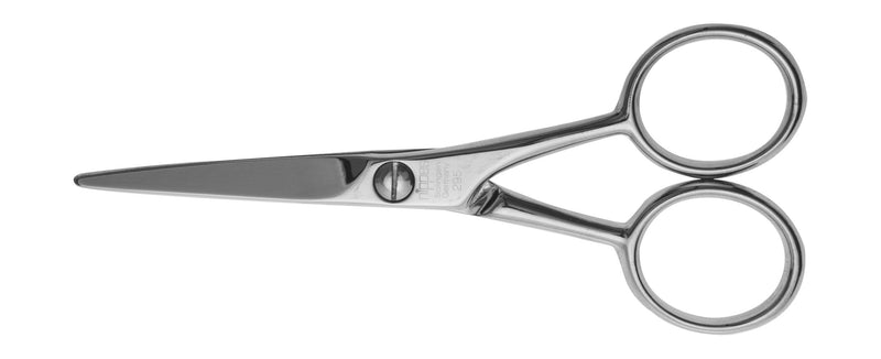 Nippes Solingen Beard Scissors, Nickel-Plated Steel, Rustproof, 11 Cm Length, Men'S Beard Trimmer, Men'S Beard Scissors, Nose Hair Scissors, Made In Germany 295 Nickel-Plated 1 Piece - NewNest Australia