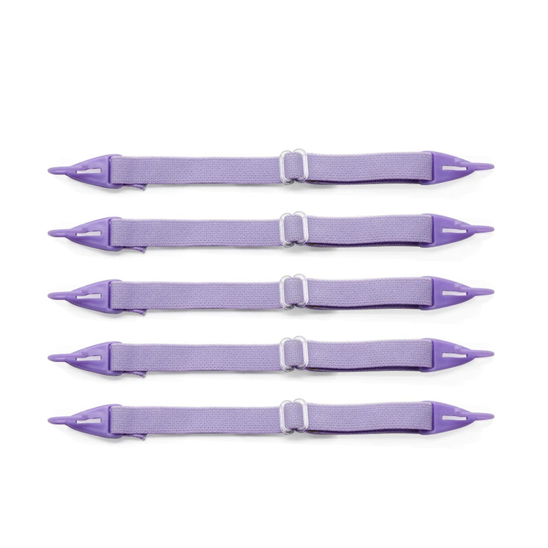 EnzoDate Children's Glasses Strap, Children's Glasses Cord, Sports Eyewear Head Band Retainer (5 pieces per package) Purple - NewNest Australia