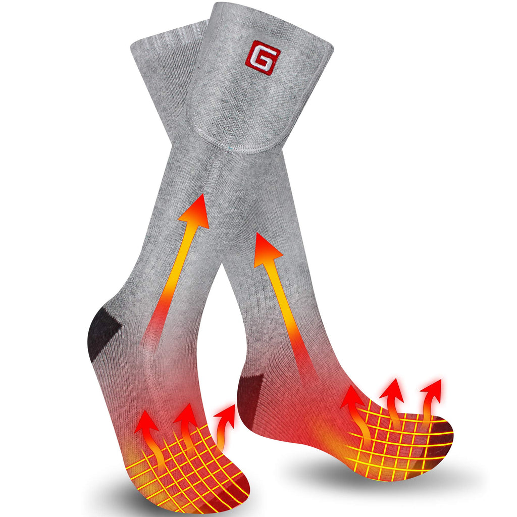 Svpro Rechargeable Electric Heated Socks, Battery-Operated, Comfortable Thermal Socks, Cold Protection, Sports, Outdoor, Camping, Hiking, Warm Winter Socks For Men And Women - NewNest Australia