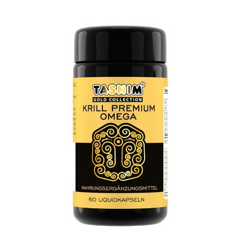 Tasnim Krill Premium Omega capsules 60 pieces 1000.0 mg krill oil in pharmacy quality with eicosapentaenoic acid dacosahexaenoic acid directly from the manufacturer Tasnim - NewNest Australia
