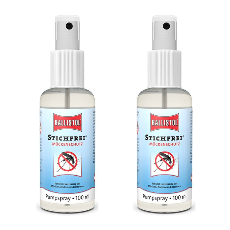 BALLISTOL Sting-free, 2 pieces each 100 ml pump spray mosquito spray insect spray - NewNest Australia