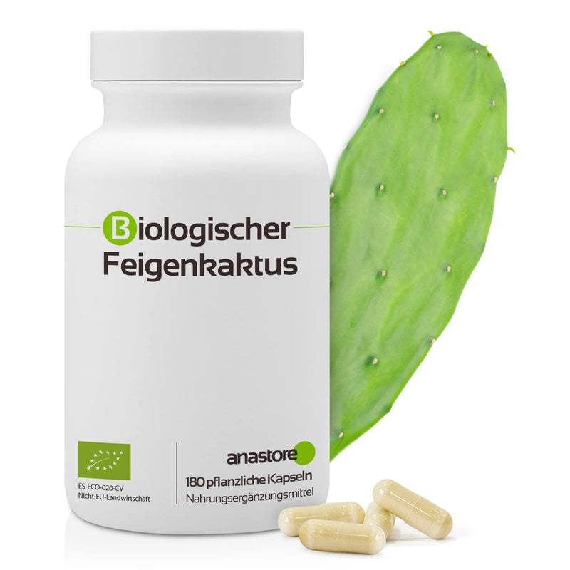 Organic Nopal * 470 mg/180 capsules * Titrated to at least 40% in fibers - NewNest Australia