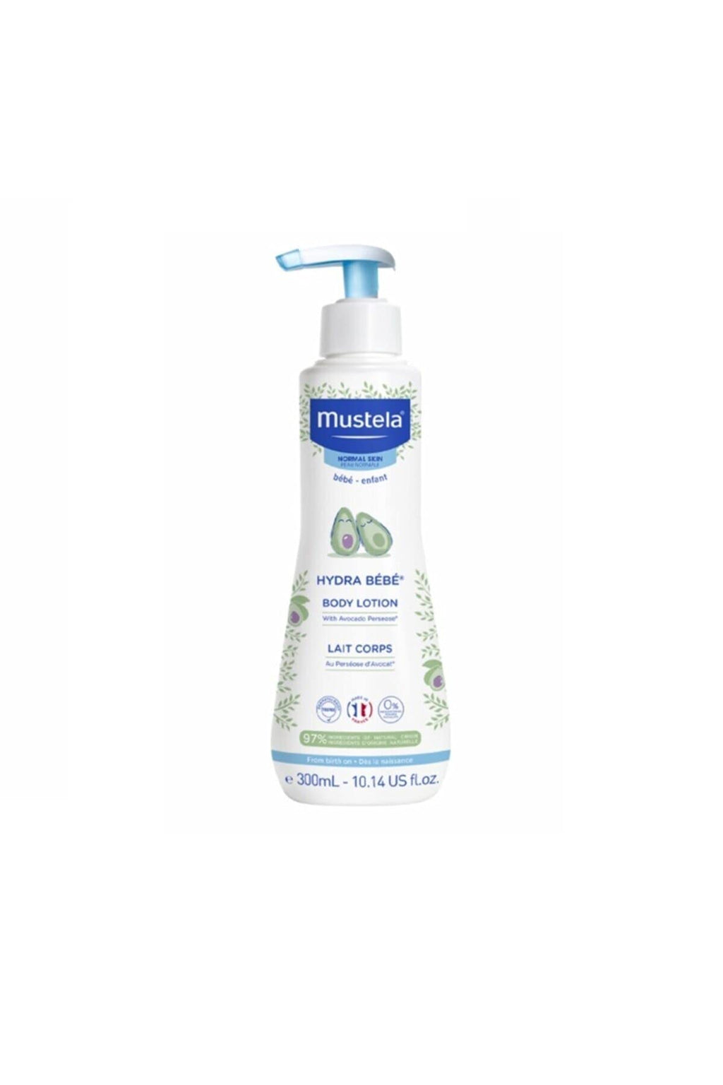 Mustela Hydra Bebe Body Lotion for Normal Skin, 300 ml 300 ml (Pack of 1) - NewNest Australia