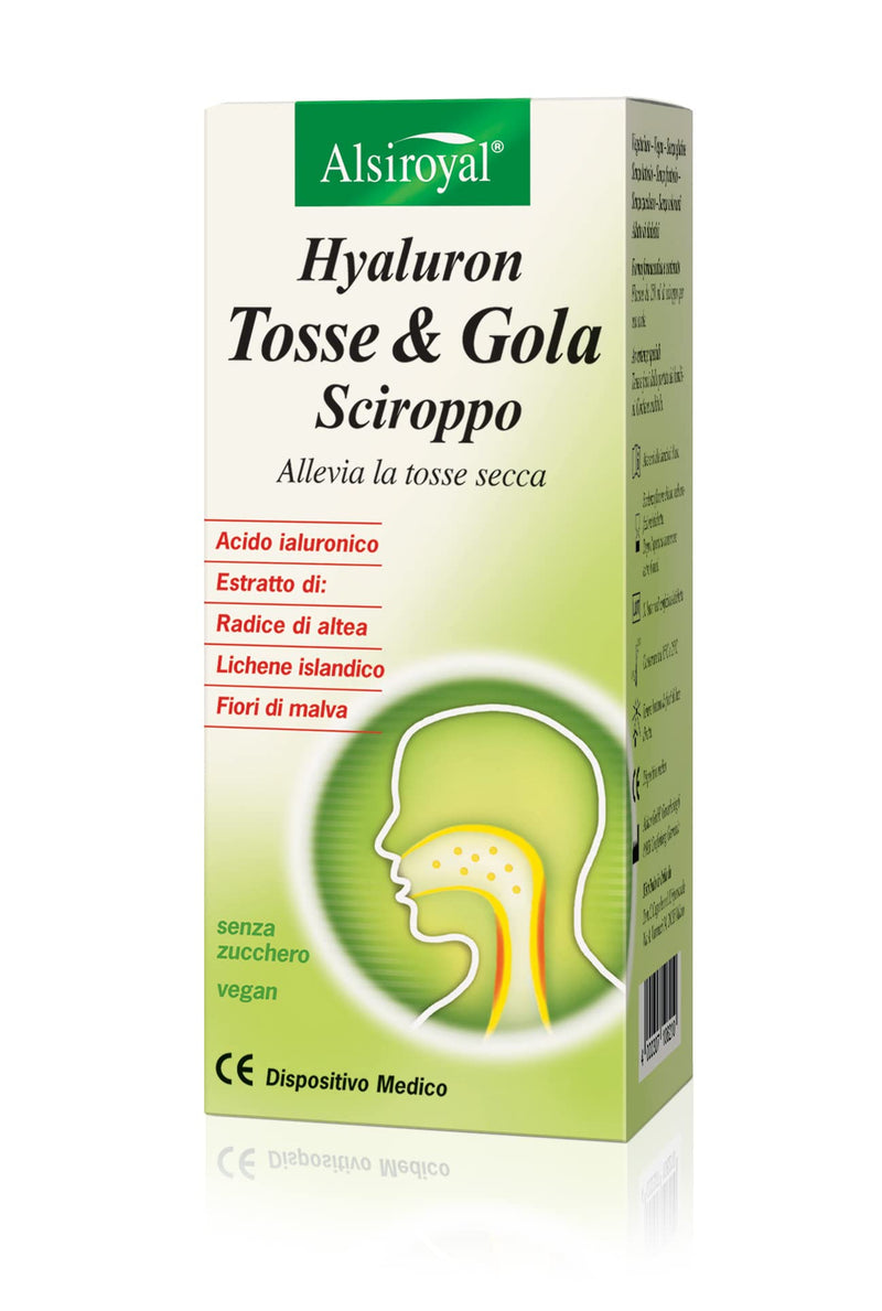 Alsiroyal Hyaluronic Cough & Throat Syrup 150ml - NewNest Australia