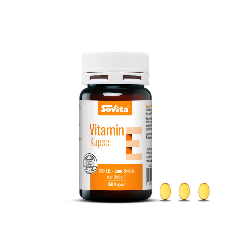 SoVita vitamin E capsules - NewNest Australia