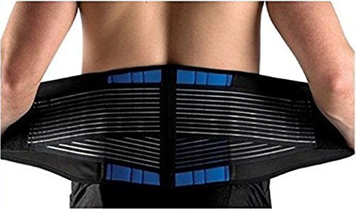 Suaver Abdominal Belt, Back Bandage, Back Strap For Stabilizing The Lumbar Vertebrae, Adjustable Kidney Belt, Abdominal Belt, Lumbar Support, Relief From Sciatica For Men And Women, Black Xxl/40-44") - NewNest Australia