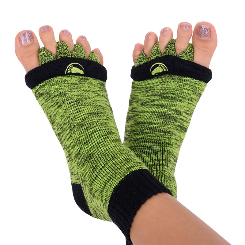 Original foot alignment socks green/black Happy Feet L - NewNest Australia