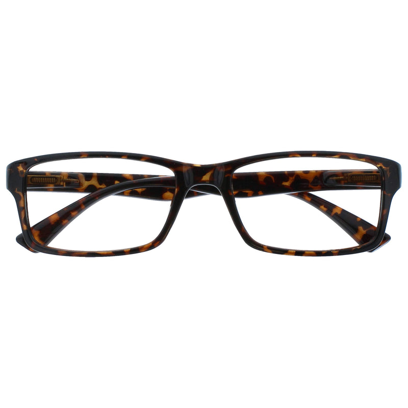 Brown Tortoiseshell Nearsighted Distance Glasses for Nearsightedness Designer Style Men Women M92-2 -1.50 -1.50 Diopter -1.50 Optical Power - NewNest Australia