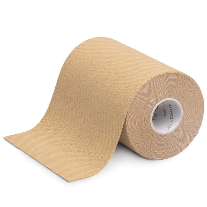 PINOTAPE Sport XXL - kinesiological tape light beige - width 10 cm - length 5 m - (XXL) 1 - NewNest Australia