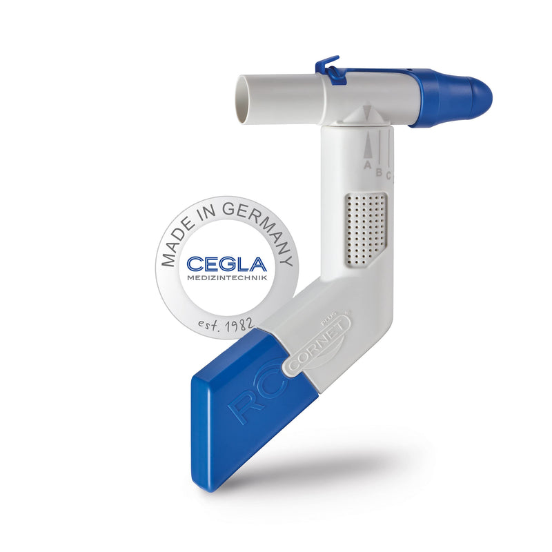 CEGLA RCCornet PLUS NASAL respiratory therapy device, clear nose without medication, expectorant, decongestant, regenerating, integrated connection for inhalation, clears the upper respiratory tract, 1 piece - NewNest Australia