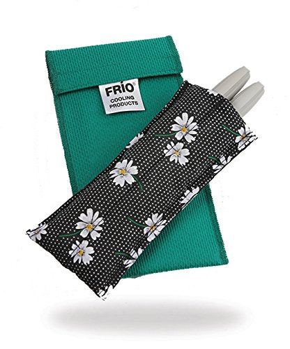 FRIO DAISY Diabetic Insulin Cooler Bag 18 x 8 cm, for up to 2 Insulin Pens | Cools with cold water I No ice packs necessary Teal - NewNest Australia