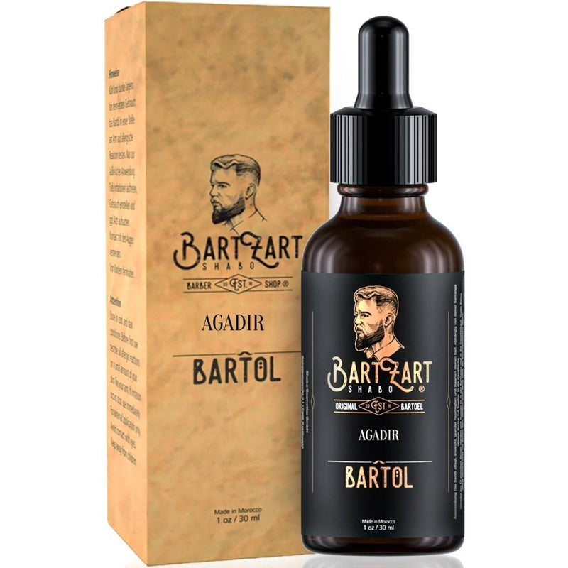 BartZart Agadir Beard Oil with Musk I 30 ml Beard Oil with Argan Oil for Healthy Beard Growth I Beard Care Directly from the Barber I Beard Oil for Men I Beard Oil 30 ml (Pack of 1) - NewNest Australia