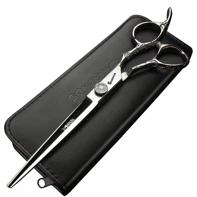 6/7-inch professional hair trimmer, stainless steel sharp hair trimmer and hairdresser specific scissors 7-inch cutting scissors - NewNest Australia